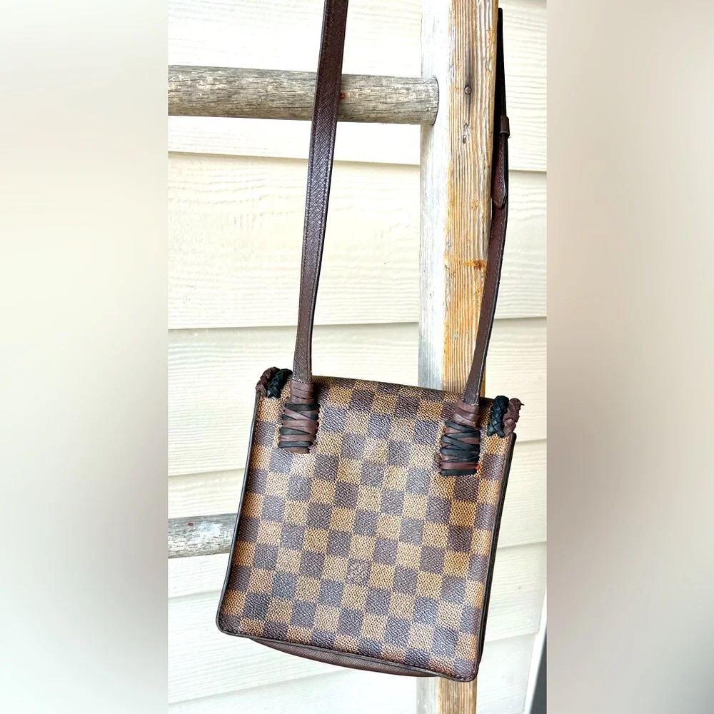 Customized Louis Vuitton Damier Ebene Pimlico Crossbody😍 - Picture 5 of 16
